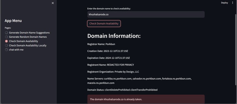 Genai domains: DomainDreams.co – screenshot 9