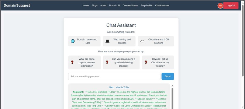 Genai domains: DomainDreams.co – screenshot 11