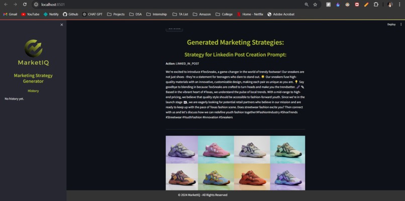 MarketIQ – screenshot 2