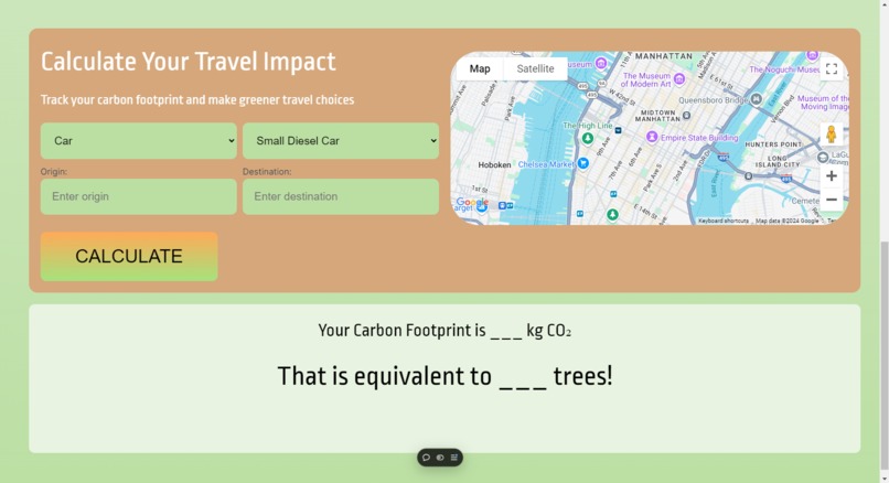 EcoTrip – screenshot 2