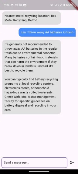 Doctor Green – Your AI guide to recycling – screenshot 2