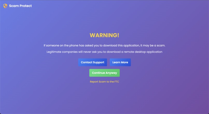 Scam Protect – screenshot 1