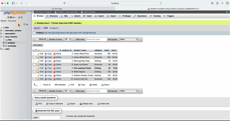 UFANISI SHOP DASHBOARD – screenshot 5
