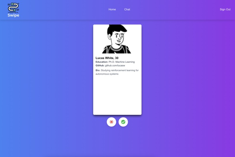 Swipe – screenshot 1