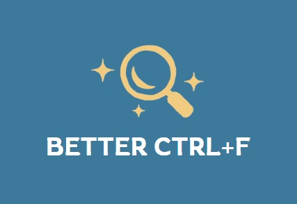 betterCtrlF – screenshot 1