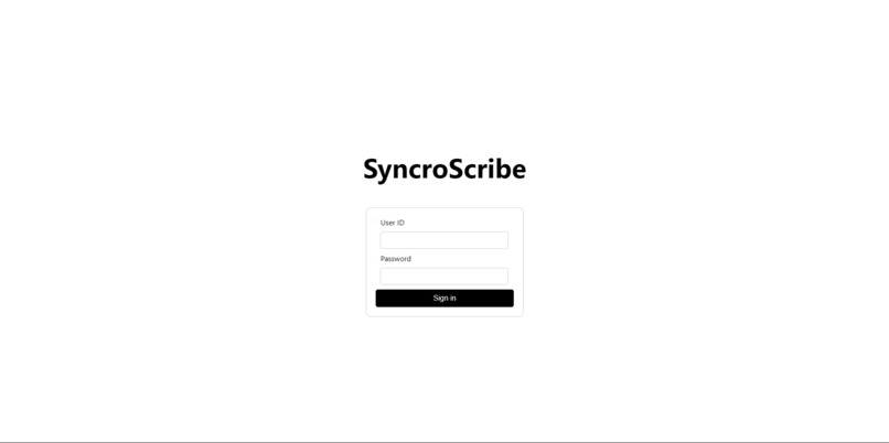 SyncroScribe – screenshot 1