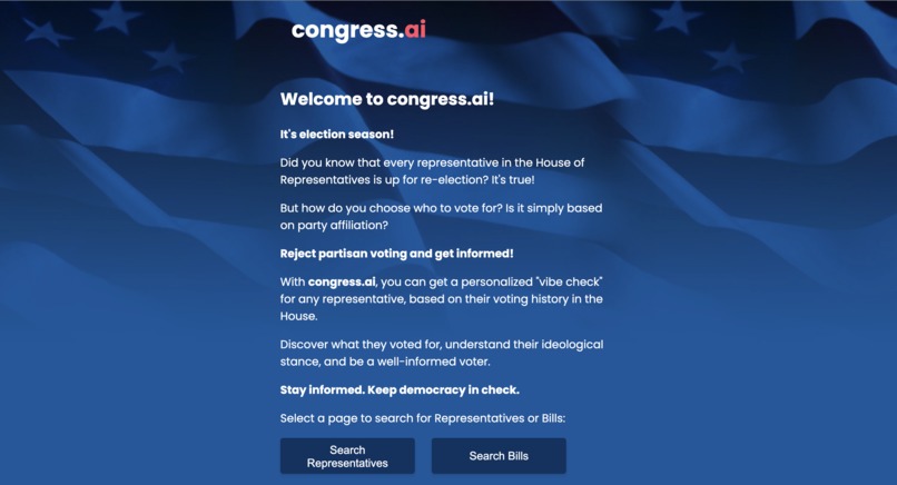 congress.ai – screenshot 1