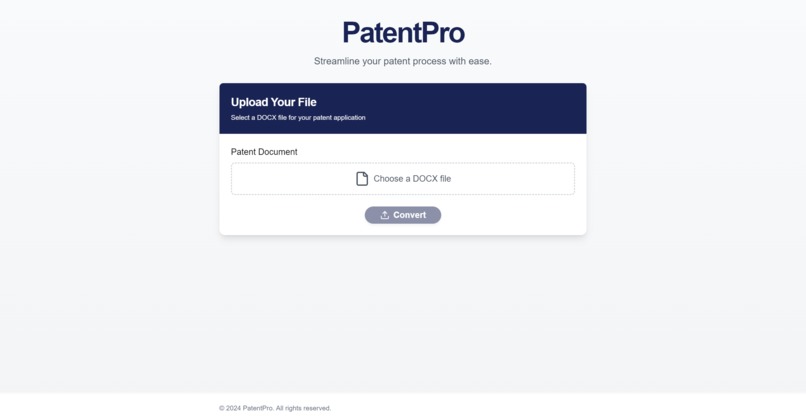 PatentPro – screenshot 1
