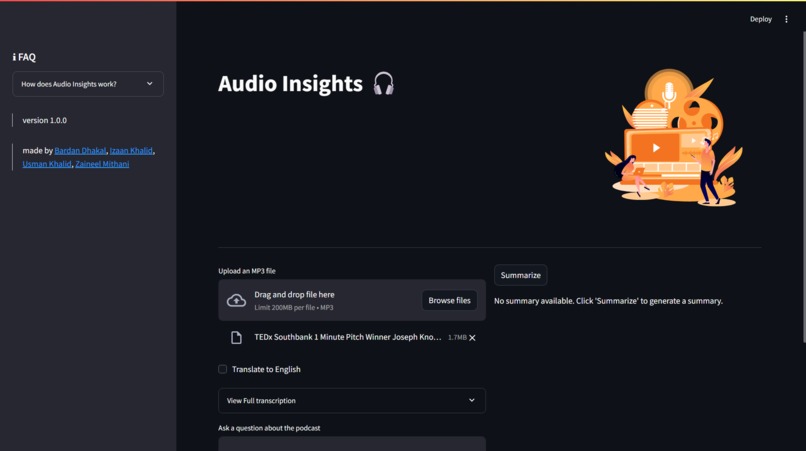 AudioInsights.AI – screenshot 3