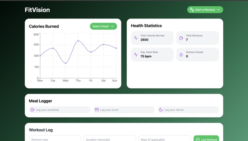 FitVision – screenshot 1