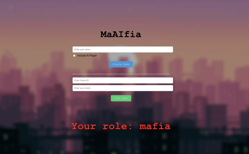 mAIfia – screenshot 1