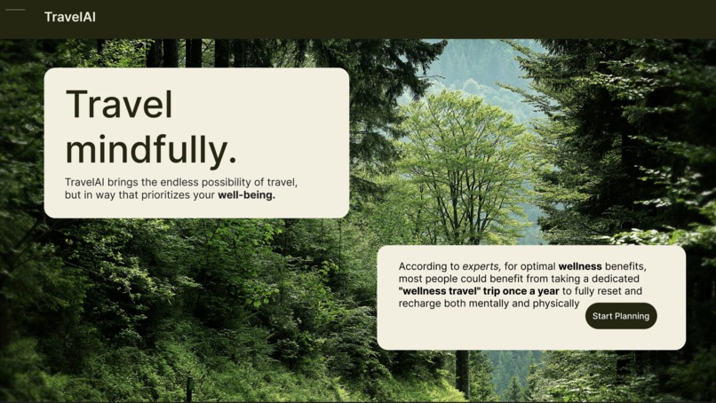 TravelAI – screenshot 1