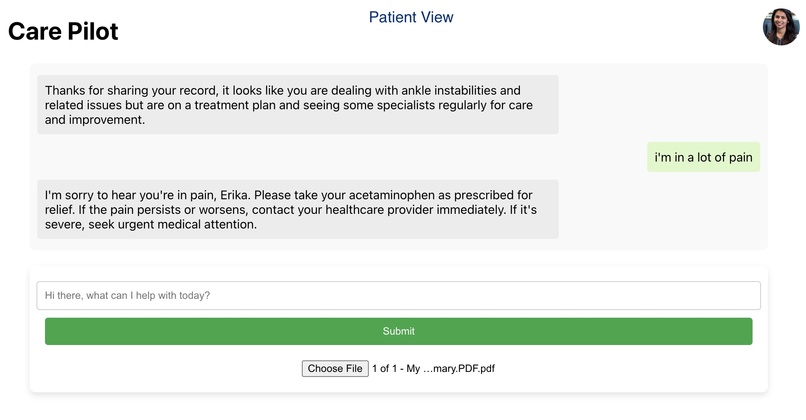 Care Pilot – screenshot 1