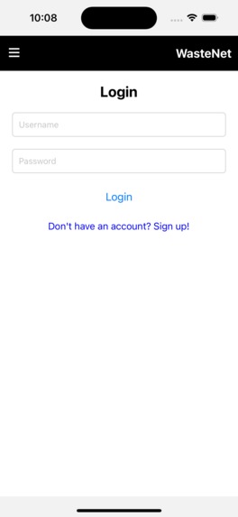 WasteNet – screenshot 2