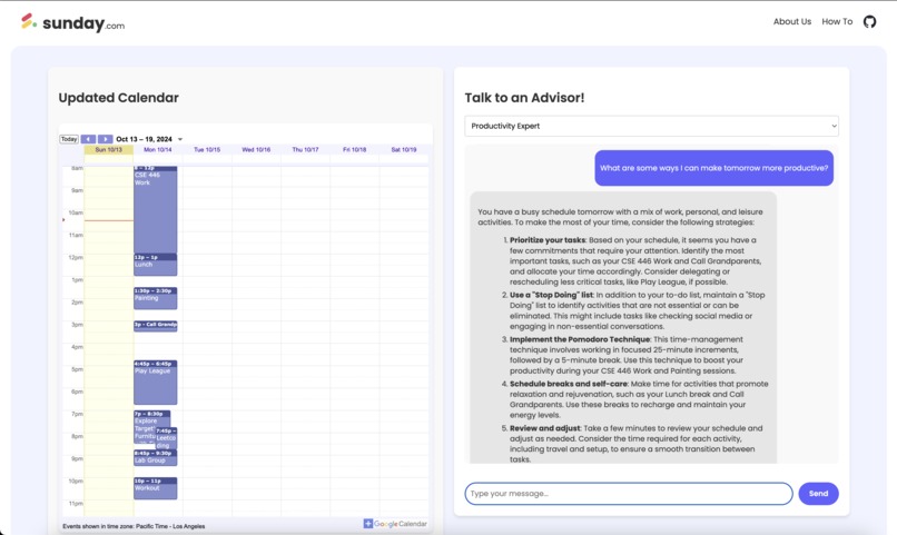 Sunday.com – screenshot 2