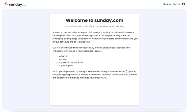 Sunday.com – screenshot 3