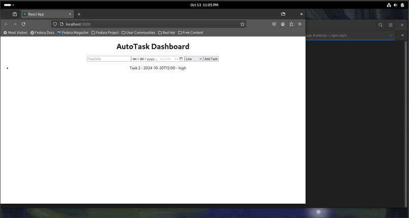 AutoTask – screenshot 1
