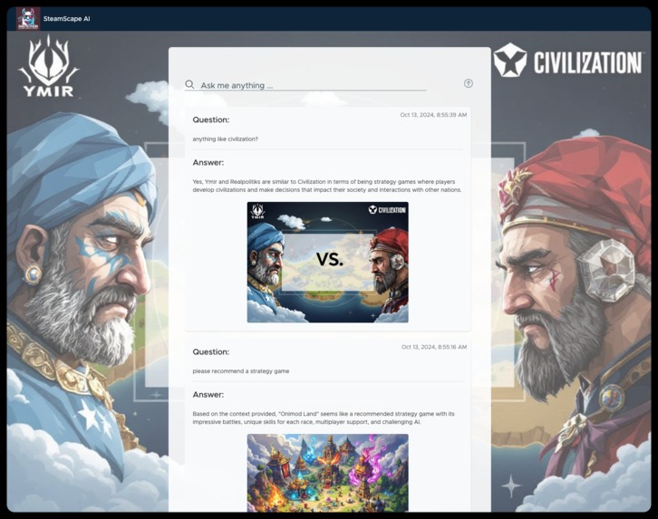 SteamScape AI – screenshot 1