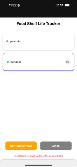 FoodTrack – screenshot 6
