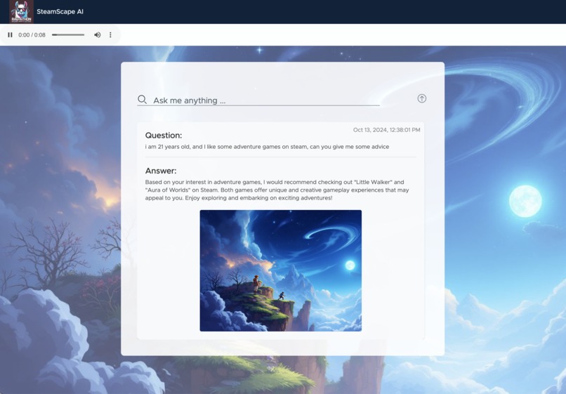 SteamScape AI – screenshot 2