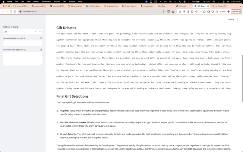 GiftGenie -  Gift Suggestion App  – screenshot 3