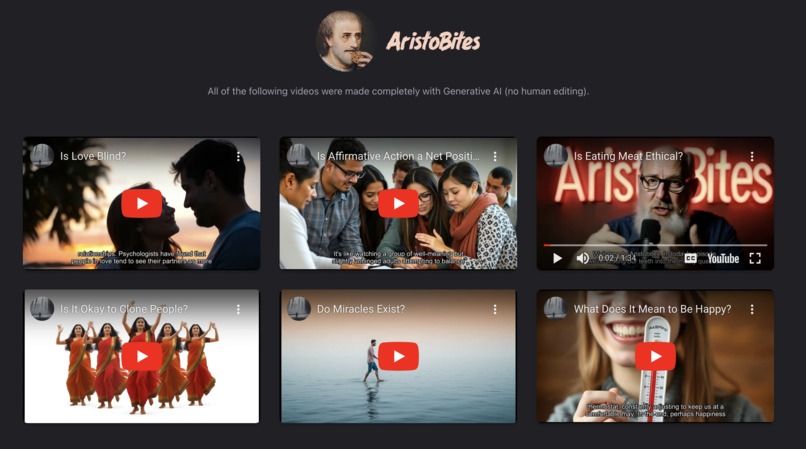 AristoBites – screenshot 1