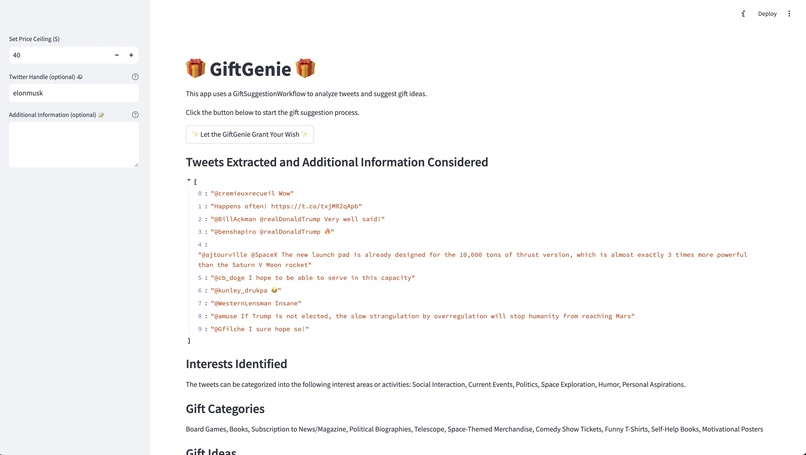 GiftGenie -  Gift Suggestion App  – screenshot 5