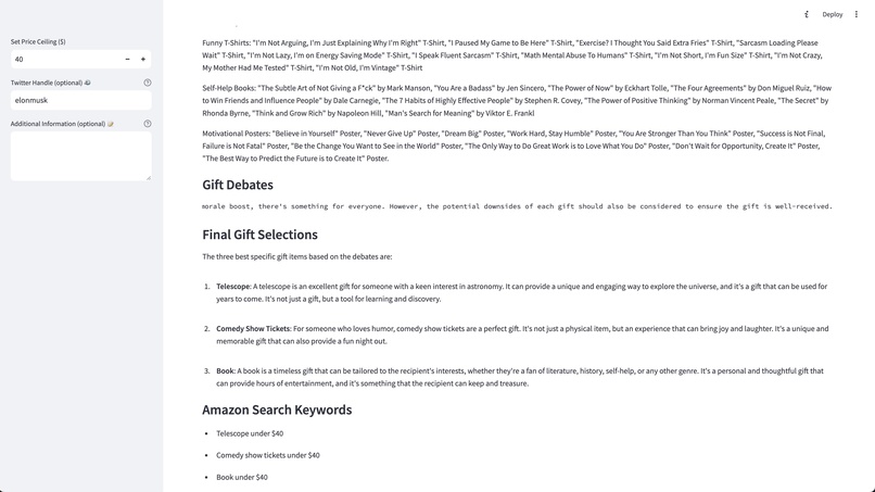 GiftGenie -  Gift Suggestion App  – screenshot 7