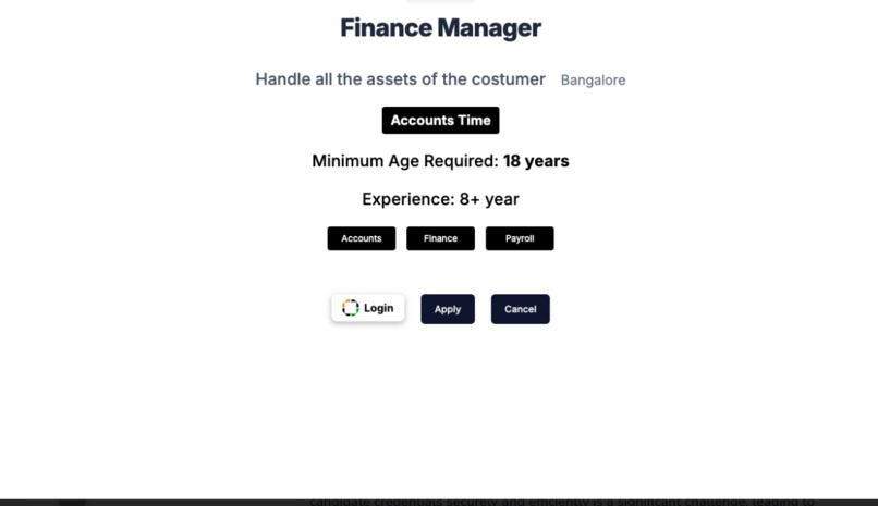 Secure recruit – screenshot 4