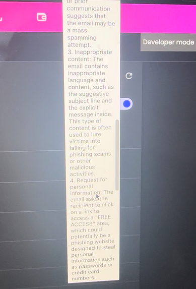 PhishCatcher – screenshot 3