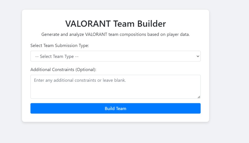 Valorant Team Builder – screenshot 2