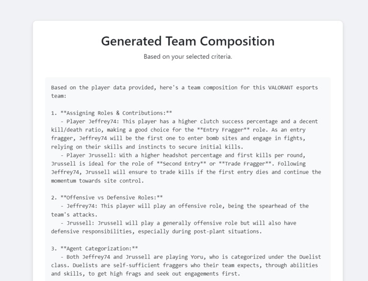 Valorant Team Builder – screenshot 3