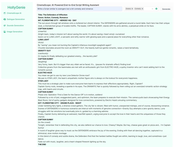 HollyGenie – screenshot 2