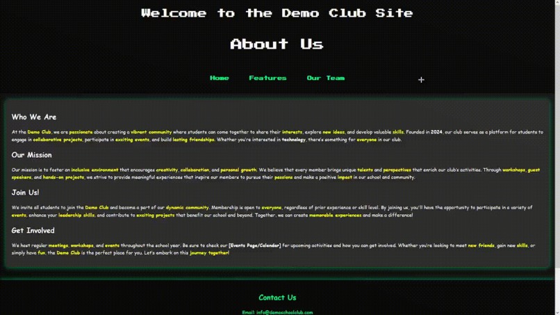Demo Club Site | By K4paz & Craz – screenshot 3