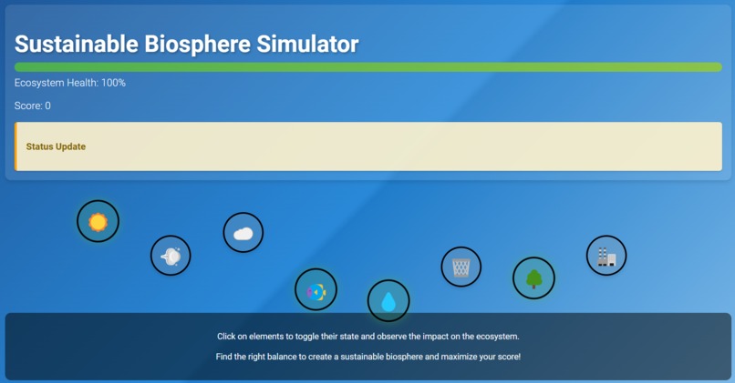 Biosphere Simulator – screenshot 2