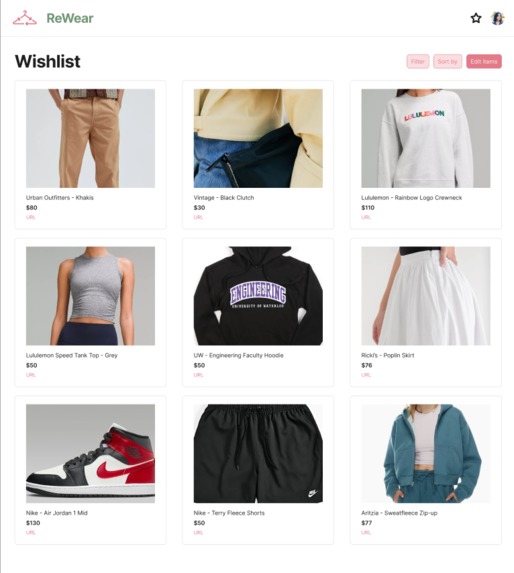 ReWear – screenshot 2