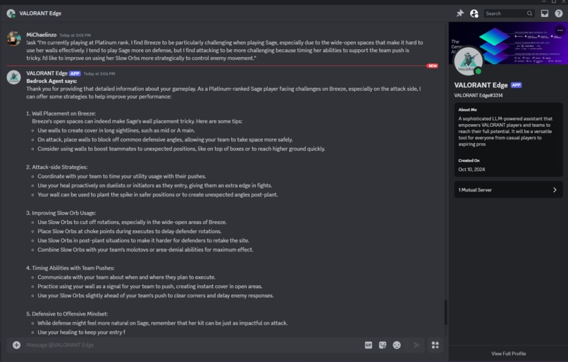 VALORANT Edge: Multimodal & Multipurpose AI-agent  – screenshot 5