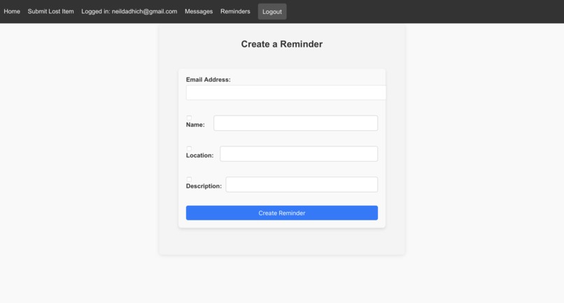 UNSW Lost and found – screenshot 5