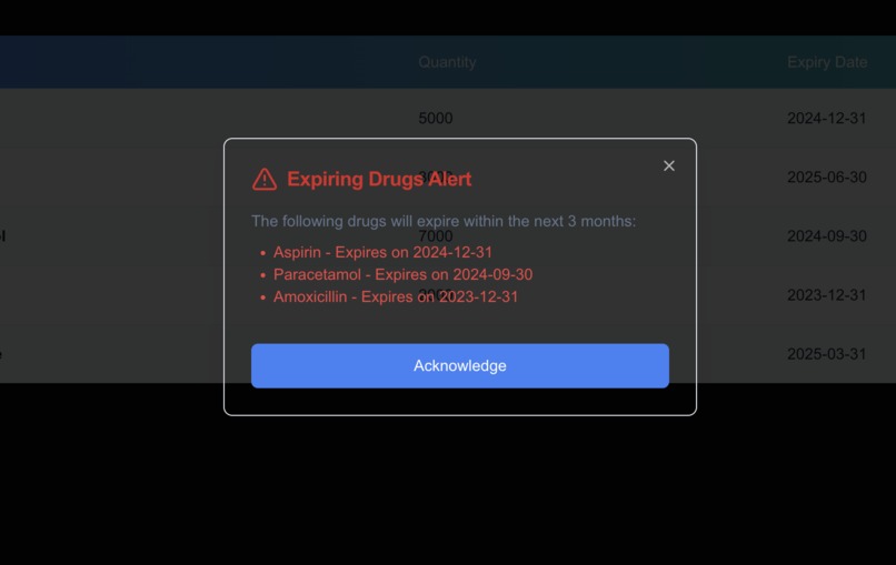 DrugTracker – screenshot 3