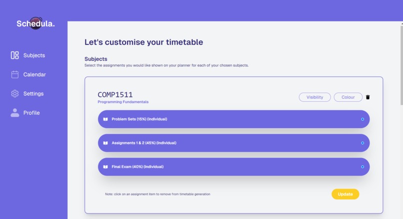 Schedula – screenshot 6