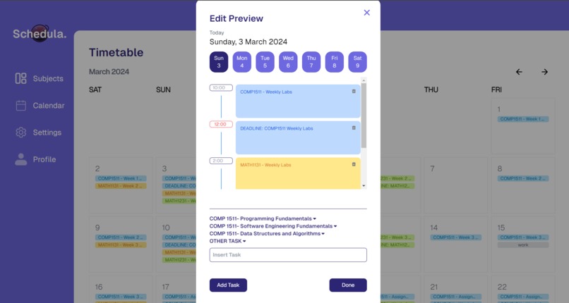 Schedula – screenshot 8