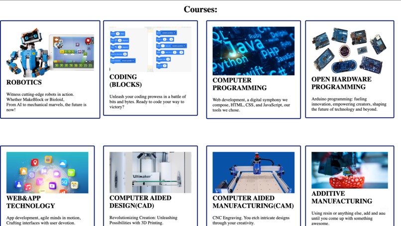 STEAM CLUB WEBSITE – screenshot 2