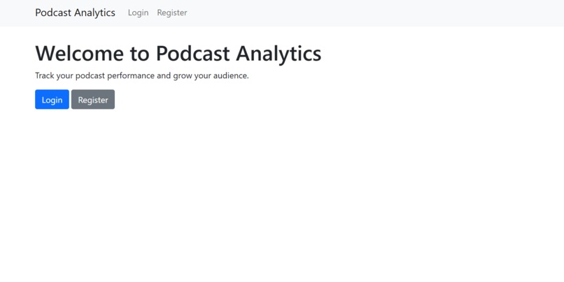 Podcast Analytics – screenshot 2