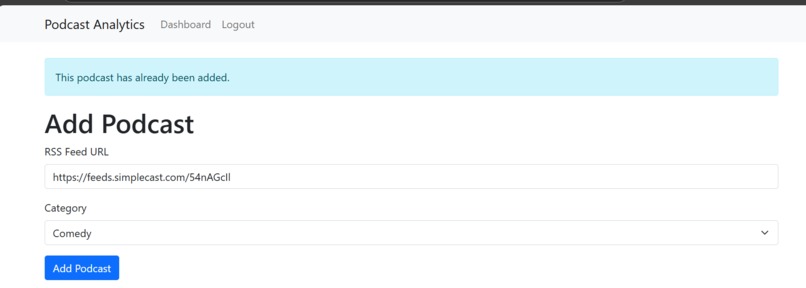 Podcast Analytics – screenshot 4