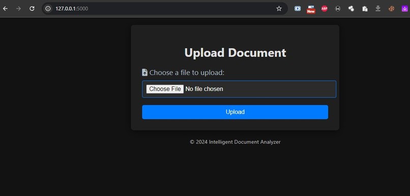 Intelligent Document Analyzer – screenshot 1