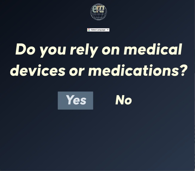 Emergency Risk Assessment – screenshot 4