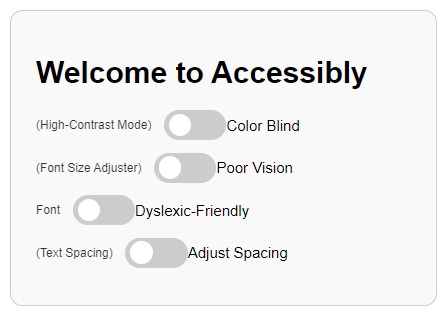 Accessibly – screenshot 2