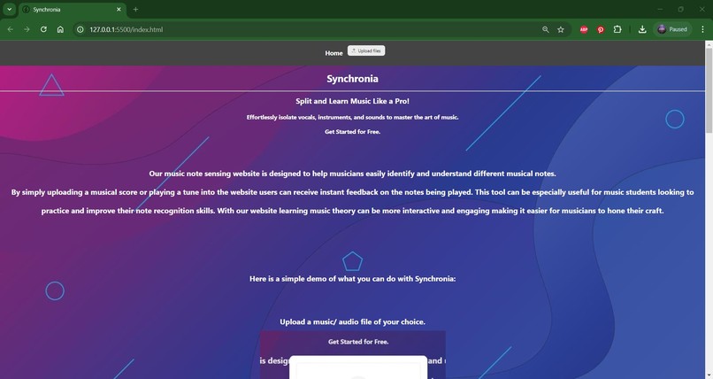 Synchronia – screenshot 1