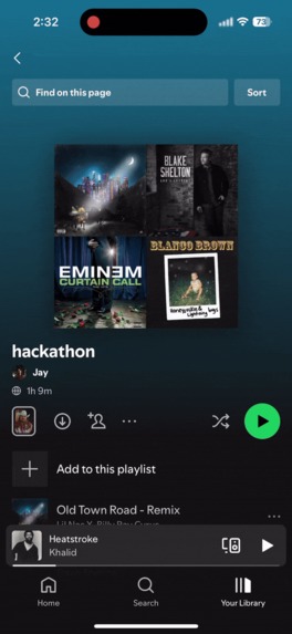 Playlist Generator – screenshot 1