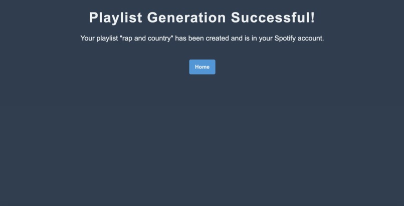 Playlist Generator – screenshot 4